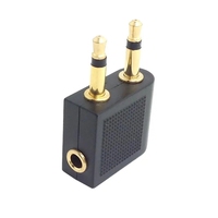 Adaptateur de prise de type Y audio à angle droit à 90 degrés 3.5mm 1/8 stéréo femelle Mini Jack 3.5 à 2 mâles RCA