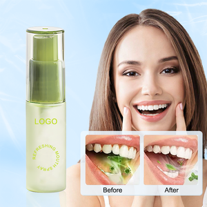 Solución en Spray Bucal para el Cuidado de la Salud Oral, para Úlceras y Mal Aliento, con Sabor a Menta Fresca, Aceite de Menta, Logotipo Personalizado, Portátil - Product Image 1