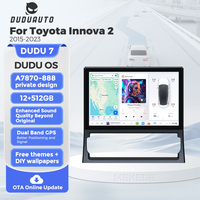 MEKEDE DUDU7 Android 13 Autoradio Lecteur multimédia automobile Car-play Auto 7870 12+512 GPS pour Toyota Innova 2 2015-2023 11,5 pouces