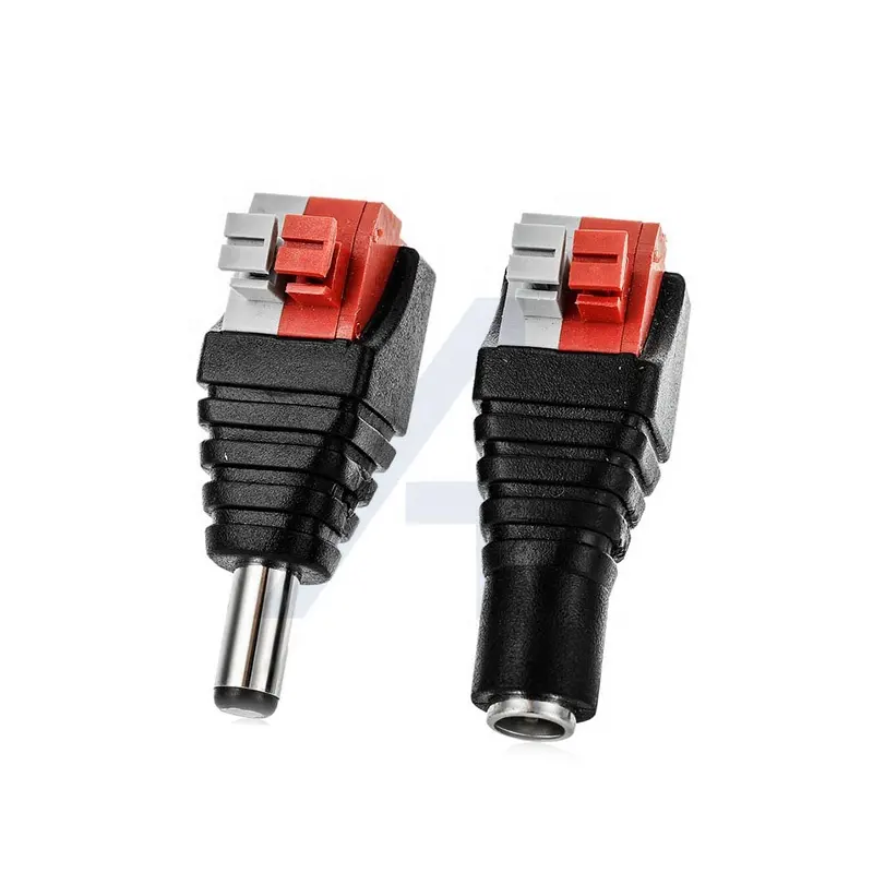 JIALUN bornier 2.1mm DC connecteur femelle à prise mâle Jack