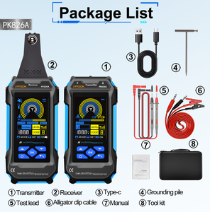 Fourniture d'usine d'origine tout en un équipement d'ingénierie réseau testeur de câble multifonctionnel RJ45, RJ11 i-pook PK8509 - Product Image 2