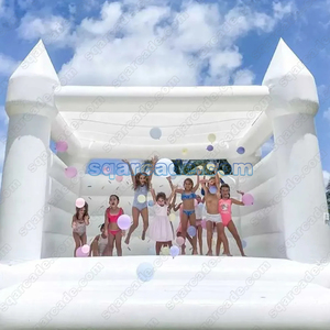 Hochwertiges Songfa Kommerzielles Hüpfburg-Set, Kundenspezifische Farbe, Tragbares Wasserrutschen-Hüpfhaus aus PVC-Material, Vielseitig - Product Image 4