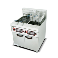 Machine à frire électrique commerciale en acier inoxydable Machine à frire électrique commerciale Offre Spéciale friteuse pour la cuisson des aliments
