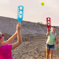 Ensemble de balles de sport pour enfants, jeu de lancer et de attraper en plein air, jouets de plage pour le jardin, la plage, les pique-niques et les rassemblements familiaux