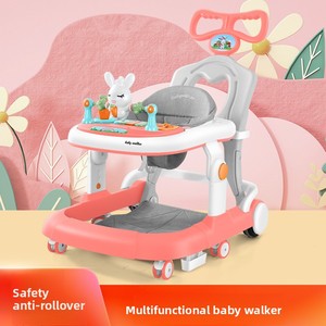 Trotteur musical pour bébé en forme de <span class=keywords><strong>lapin</strong></span>, anti-basculement, pour 6-18 mois, aide à l'apprentissage de la marche, peut être utilisé comme siège ou poussoir - Product Image 4