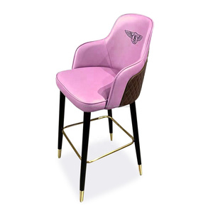 (SP-BS519) medida Lounge cafe <span class=keywords><strong>restaurante</strong></span> muebles de madera moderna de <span class=keywords><strong>barra</strong></span> de metal silla <span class=keywords><strong>alta</strong></span> - Product Image 4