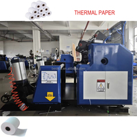Rouleau de papier thermique découpeuse enrouleur de réception Atm Pos rouleau de caisse enregistreuse rouleau Jumbo rouleau de papier thermique refendage machine de rembobinage