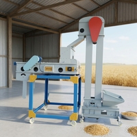 Séparateur magnétique automatique de grains, machine de nettoyage des boules de terre pour la ligne de traitement du maïs, du soja, du blé et des grains de café