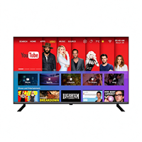 Téléviseur intelligent Android LCD 39 pouces HD 720p Écran large WiFi Composite A/V PAL Télévision pour hôtel Cabinet blanc