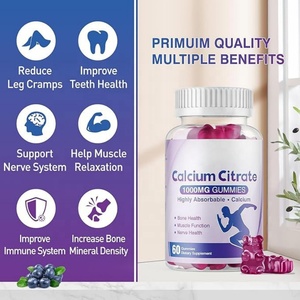 Gomitas de Citrato de Calcio OEM, 60 Unidades, Calcio Vegano Amigable con el Estómago para Todas las Edades - Product Image 5