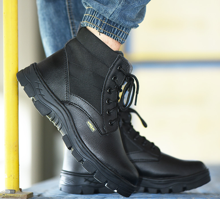 Gran oferta de botas con punta de acero para la nieve de otoño e