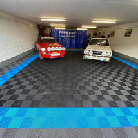 SUEZ Plancher de garage modulaire à emboîtement coloré pour atelier Plancher pour atelier de réparation automobile