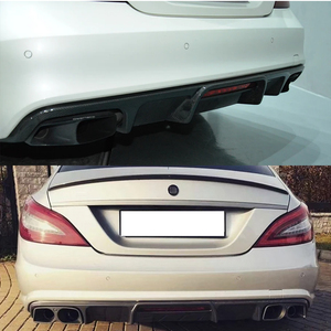 Diffuseur arrière en fibre de carbone style AMG pour CLS-Class W218 C218 4DR 2011-2019 - Product Image 3