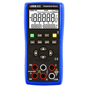 VICTOR RuoShui 01S 5 Digits Multifunction Calibrator Temperature Source Accuracy 0.05% 11 Thermocouple Signals and 5 RTD Signals - Product Image 1