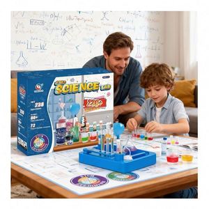 Caja de Laboratorio de Ciencias STEM para Niños, Experimentos de Química Educativos, Aprendizaje Seguro, Descubrimiento Práctico, Juguete de Reacción Divertido de Plástico - Product Image 6