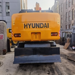 Excavadora Hyundai 210W-7 de Segunda Mano, Procedente de Corea, 21 Toneladas, Alto Rendimiento, 210W-7 en Venta - Product Image 4