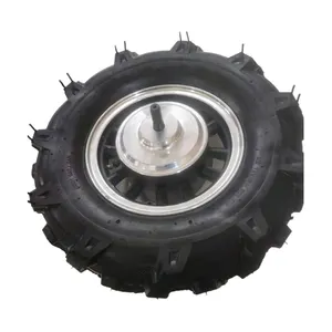 16 inch 80N.M High Torque Hub Motor 6-15km/h Low-speed Brushless Geared Hub Motor Wheel for Wheelbarrow