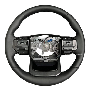 Volante de Cuero con Revestimiento de Cuero para <span class=keywords><strong>Toyota</strong></span> Hilux, Fortuner, Camry, Land Cruiser, Corolla, Hiace 86, Mark X, Prado 120, <span class=keywords><strong>Yaris</strong></span>, RAV4, Disponible en Stock - Product Image 4