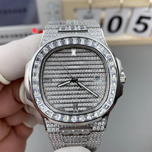 2025 suntuoso reloj de plata delicado resistente al agua juego de <span class=keywords><strong>playa</strong></span> deportes marinos fiesta en la piscina reloj mecánico de gama alta - Product Image 1