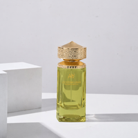 Botol Parfum Kosong Wanita 100ML Grosir, Pompa Semprot, Kaca Berkualitas Tinggi, Desain Arab Dubai