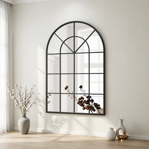Venta Directa de Fábrica, <span class=keywords><strong>Espejo</strong></span> Decorativo de Pared Grande con Marco de Hierro Negro, Dorado y <span class=keywords><strong>Blanco</strong></span>, Estilo Moderno, para Sala de Estar, Alta Calidad - Product Image 5