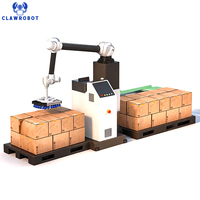 Robot industriel CLAWROBOT, fabrication directe, robotiseur à 4 axes, palettiseur, moteur, capacité de charge de 20 kg, 220V/380V, pour la logistique d'entrepôt