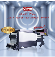 Printer DTF Otomatis Qinyu New Inkjet dengan Garansi 1 Tahun untuk Pencetakan Kaos dan Mesin Shaker