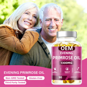 Huile d'<span class=keywords><strong>onagre</strong></span> en marque blanche OEM 1300mg 90 gélules souples Supplément Oméga 6 haute concentration - Product Image 3