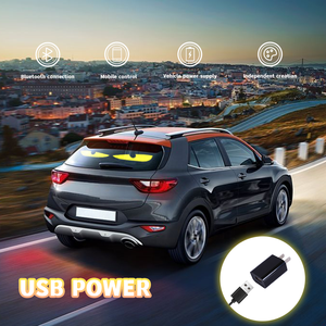 LOY Feux LED pour Auto Yeux de Démon Panneau LED Vitre Arrière USB Flexible Contrôle APP Programmable - Product Image 6