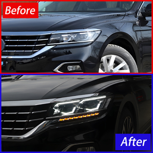2019-2021 <span class=keywords><strong>VW</strong></span> para Passat B9 versión de EE. UU. alta configuración Auto faro proyector lente nuevo LED lámparas delanteras de coche accesorios 6000K - Product Image 3
