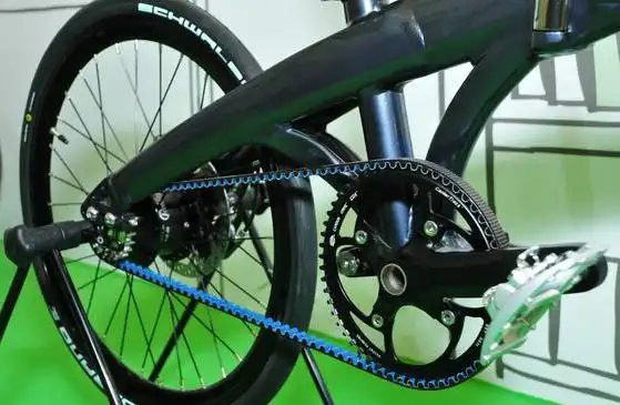 JIANKUN Continental MPF Manivelle HTD 8M En Aluminium Roue Courroie Partie Cycle Vélo Pédalier
