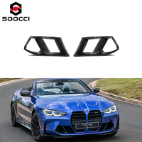 Pour BMW G80 G81 M3 G82 G83 M4 entrées d'air conduits de ventilation évents avant fibre de carbone Performance pare-chocs pré-imprégné conduits avant secs