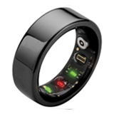 <strong>Heart</strong> <strong>Rate</strong> and Sleep <strong>Monitoring</strong> Smart Ring Fitness Tracker IOS &amp; Android App Control IP68 Waterproof Titanium case - Product Image 5