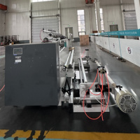 Machine industrielle de découpe et de rembobinage de rouleaux pour papier, film plastique, feuille métallique, non-tissé