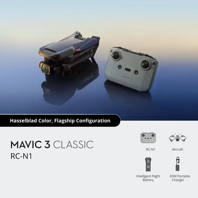 Mavic 3 Classic Drone with RC-N1 Controller