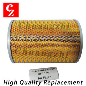 สำหรับอะไหล่เครื่องอัดอากาศอุตสาหกรรม Sullair ไส้กรองอากาศ 250023-939 รับประกัน 2000 ชั่วโมง กระดาษกรองคุณภาพสูง MOQ ต่ำ - Product Image 2