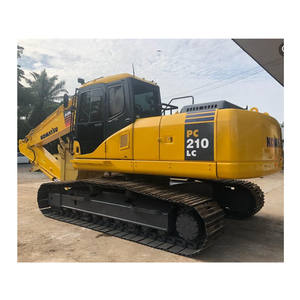 Excavatrice KOMATSU PC210 d'occasion, poids opérationnel de 21 tonnes, 110 kW, puissante pour la construction de routes rurales, excavatrice Komatsu - Product Image 1