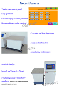 เครื่องทดสอบการสั่นสะเทือนแนวนอนและแนวตั้ง ISO ASTM เครื่องทดสอบการสั่นสะเทือนสำหรับยานพาหนะ โต๊ะสั่นสะเทือน - Product Image 6