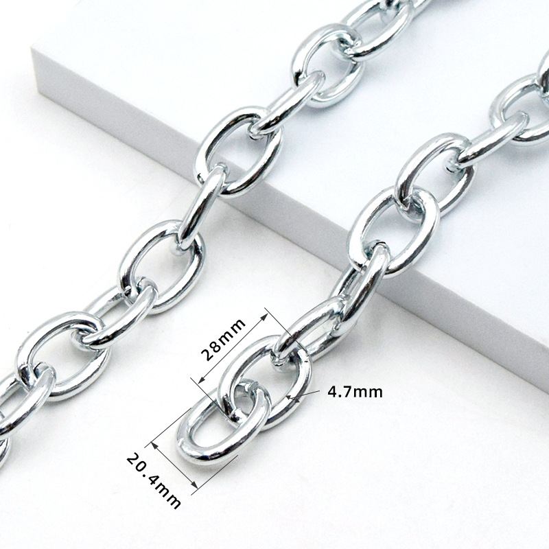 Chaîne en aluminium de 28*20,4*4,7 mm
