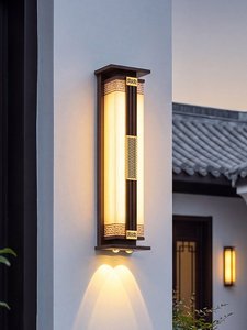 Obedient Marquis Nouvelle Lampe <span class=keywords><strong>Murale</strong></span> Solaire LED Extérieure Étanche pour Villa, Poteau de Portail, Éclairage de Terrasse, Projecteur Longue Bande, <span class=keywords><strong>Porte</strong></span> <span class=keywords><strong>d</strong></span>'<span class=keywords><strong>Entrée</strong></span> - Product Image 4