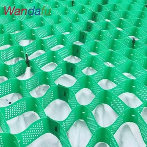 รังผึ้ง <span class=keywords><strong>HDPE</strong></span> <span class=keywords><strong>geocell</strong></span> กรวดโคลง-งานหนักความหนาแน่นสูงโพลีเอทิลีนความหนาแน่นสูงรับประกัน5ปีสำหรับระบบป้องกันการสั่นไหวของกรวด - Product Image 4