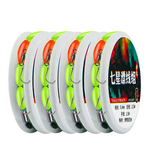 Aparejo de Pesca con Doble Anzuelo de Acero con Alto Contenido de Carbono Seven Star, Afilado Químicamente para Pesca en Agua Dulce - Product Image 3