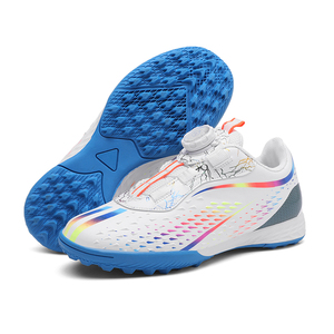 Chaussures de football pour <span class=keywords><strong>enfants</strong></span> à boucle rotative, nouvelle collection, haute qualité, résistantes à l'usure, en caoutchouc TF, plusieurs couleurs au choix - Product Image 2