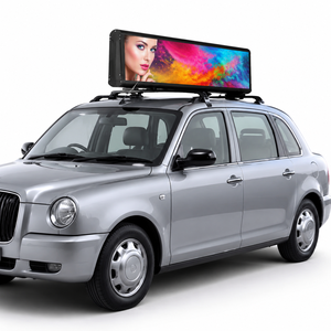 Écran publicitaire sur le toit des taxis, écran LED mobile double face P2.5, écran étanche, contact Wi-Fi - Product Image 6