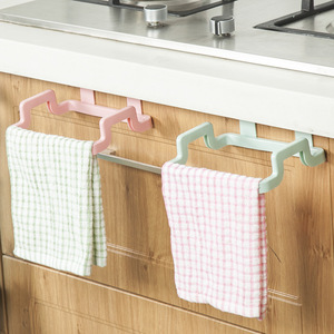 Kitchen Hanging Cabinet <b>Door</b> Trash Rack Single Layer Plastic Bag Holder Easy Installation Kitchen Storage - Product Image 1