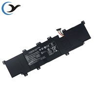 Batterie d'ordinateur portable de remplacement C21-X402 pour Asus VivoBook X402 X402C X402CA S300C Series Notebook, usine de Shenzhen