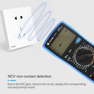 Multimètre numérique à gamme automatique <span class=keywords><strong>SUNSHINE</strong></span> DT-17N avec écran LCD, testeur de tension, garantie 1 an pour outils de réparation de téléphones mobiles - Product Image 5