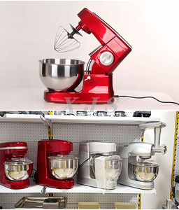 Mélangeur multifonctionnel pour pâte à gâteau Mélangeur 3 en 1 pour hacher la viande Mélangeur sur socle 8l - Product Image 4