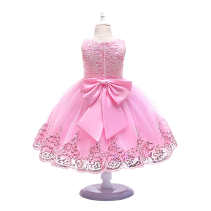 Super Promotion Robe de Bal Bouffante Brodée de Paillettes pour Fille, Robes de Soirée Formelles pour Bébés Filles, Robes de Mariée en Tulle pour Filles - Product Image 5