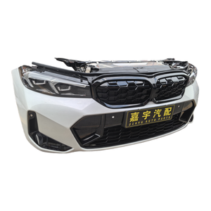 Pour <span class=keywords><strong>BMW</strong></span> <span class=keywords><strong>Série</strong></span> <span class=keywords><strong>3</strong></span> G20 Pare-chocs avant d'origine d'<span class=keywords><strong>occasion</strong></span> avec radiateur et phares, lèvre arrière en plastique pour la mise à niveau des pare-chocs de voiture - Product Image 1